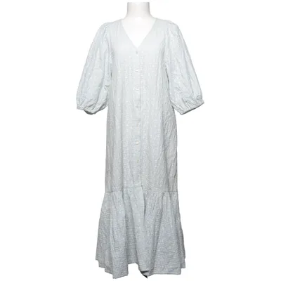 Dress (Blue, White) from Boii Cotton