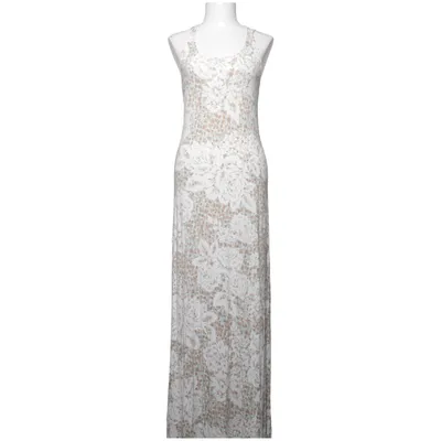 Maxi dress (White, Multicolored) from Tommy Bahama Elastane, Viscose