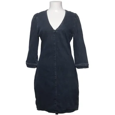 Denim jurk (C-DNM / BACK ZIP DRESS) van Costes Denim Katoen, Elastaan
