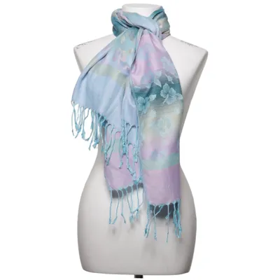 Scarf (Blue, Pink, Green) from Pashmina Cashmere