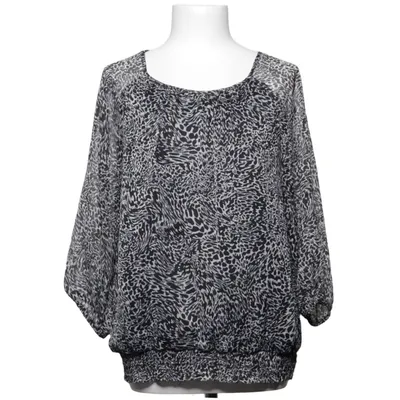 Blouse (Zwart, Grijs, Wit) van Geena Polyester