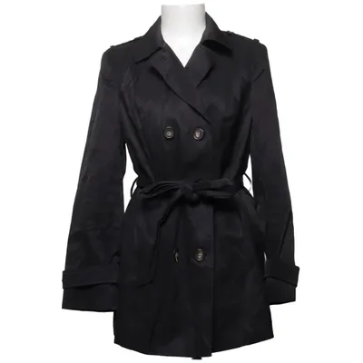 Trench-coat (Noir) de Debenhams Coton, Polyester