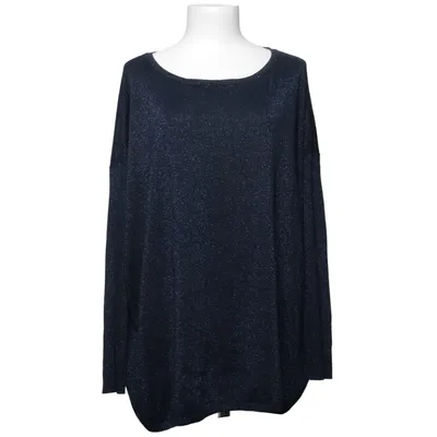 Sweater (Blue) from Xint Acrylic, Metallic fiber, Polyester, Viscose