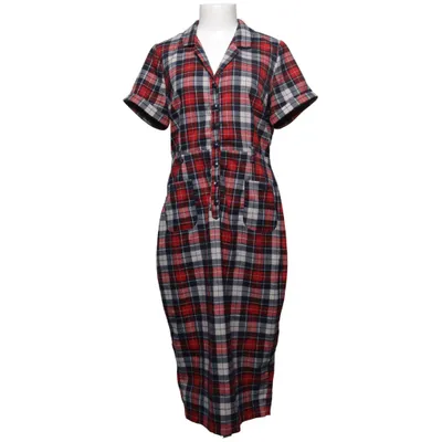 Jurk (Rood, Zwart, Wit) van Collectif Vintage