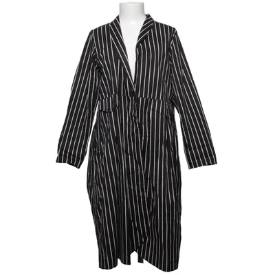 Coat (Black, White) from Wendy Trendy Cotton, Elastane