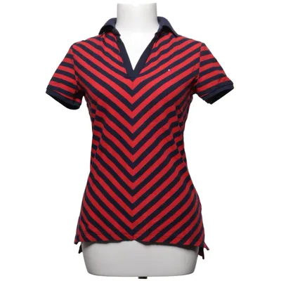 Pikétröja (Röd, Blå) från Tommy Hilfiger Bomull, Elastan