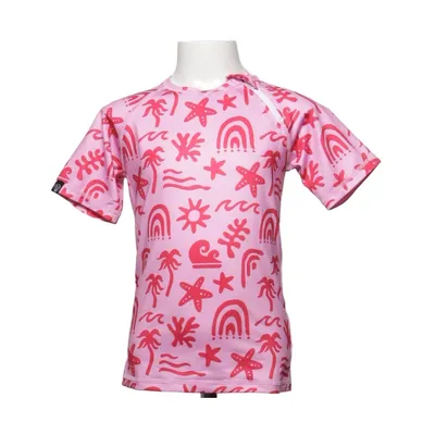 T-shirt de natation (Rose) de Beach & Bandits Élasthane, Polyester