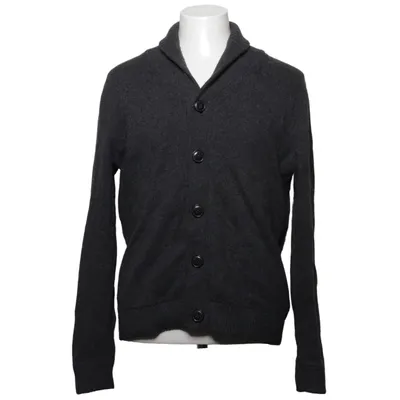 Cardigan (Gray) from Hardy Amies Cotton, Polyamide, Wool