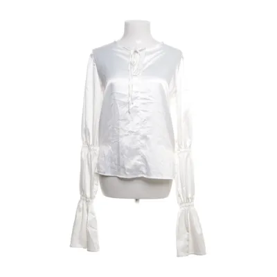Blouse (Wit) van NA-KD Elastaan, Polyester