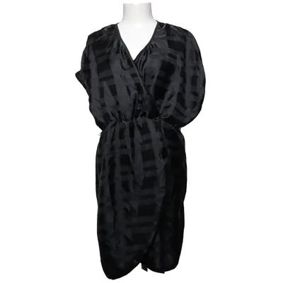 Robe portefeuille (Noir) de JSFN by Ellos Élasthane, Polyester