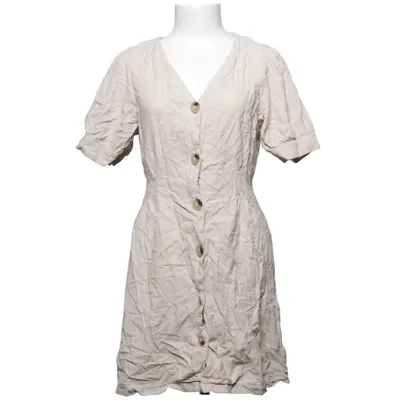 Dress (Beige) from Gina Tricot Linen, Viscose