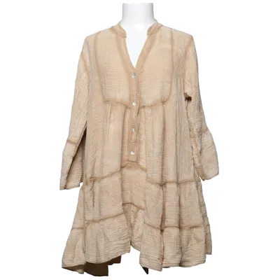 Dress (Beige) from Made in italy Cotton