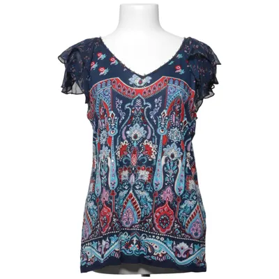 Haut (Bleu, Multicolore) de Kriss Viscose