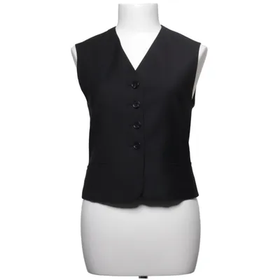 Anzugweste (Schwarz) von COS Elasthan, Polyester, Wolle