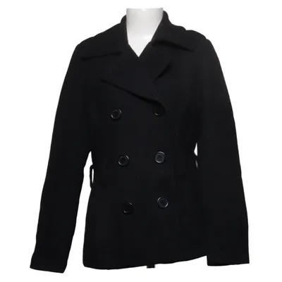 Sømandsjakke (Sort) fra Eve Polyester, Viscose, Uld