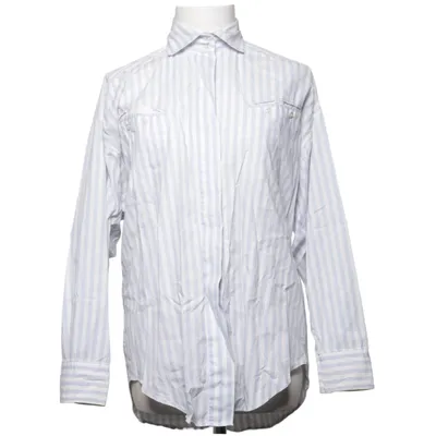 Shirt (Blue, White) from Nadine H Cotton