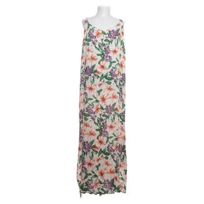 Maxikjole (Hvid, Flerfarvet) fra Zizzi Viscose