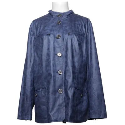 Veste (Bleu) de Création L Acrylique, Polyester