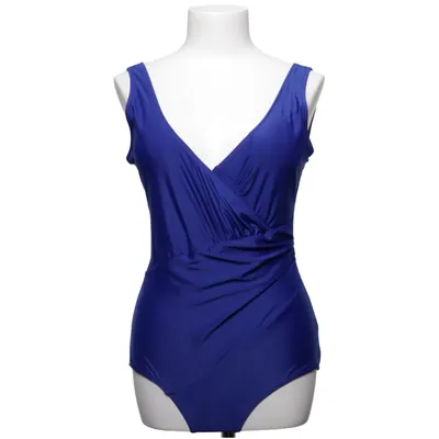 Maillot de bain une pièce (Bleu) de Shape by Woman Élasthane, Polyester