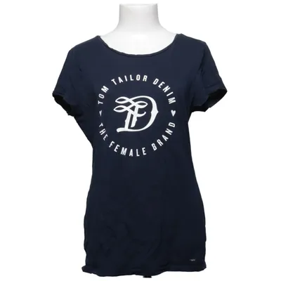 T-shirt (Blå) fra Tom Tailor Denim Bomuld