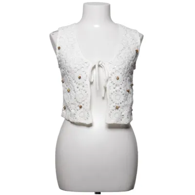 Crop top (Blanc) de Cache Cache Coton, Polyester