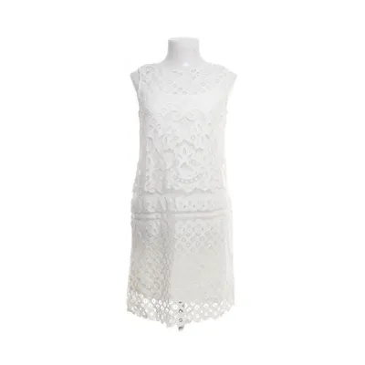 Jurk (Wit) van Vintage Stories Katoen, Elastaan, Polyamide, Viscose