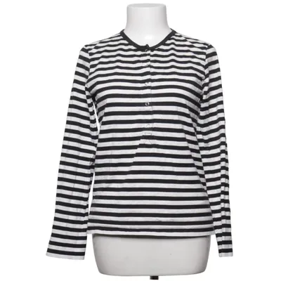Långärmad t-shirt (Svart, Vit) från Marimekko Bomull