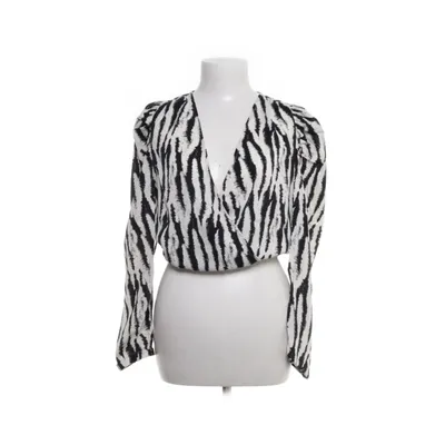 Blouse (Zwart, Wit) van Refined Department Polyester