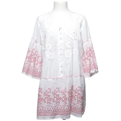 Robe (Blanc, Rose) de Indian Emporium