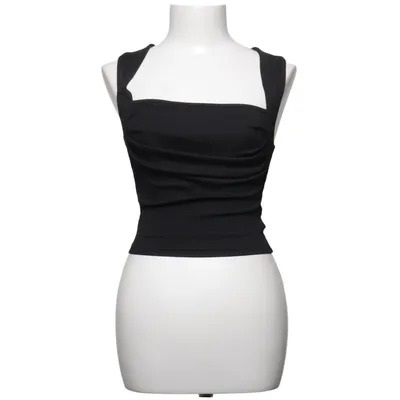 Crop top (Zwart) van Cider