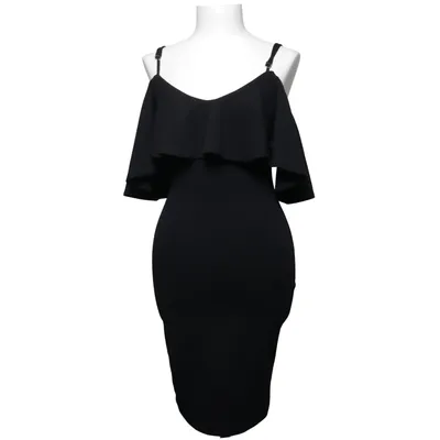 Dress (Off Shoulder Strap Dress) from NLY One Elastane, Polyester