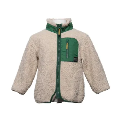 Fleece jacket (Beige, Green) from Minimarket Polyester
