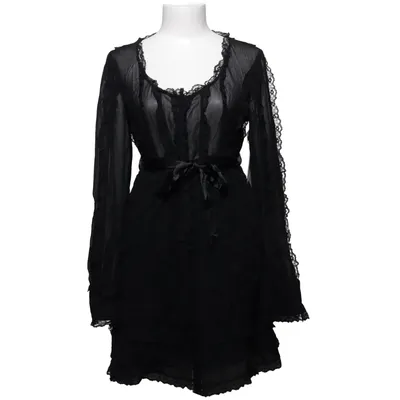 Robe (Noir) de Karl Lagerfeld for H&M Acétate, Soie