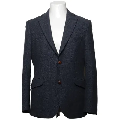 Blazer (Gray) from Human Scales Leather, Polyamide, Wool
