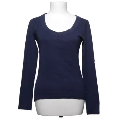 Langarmshirt (Blau) von Vero Moda Basic Baumwolle