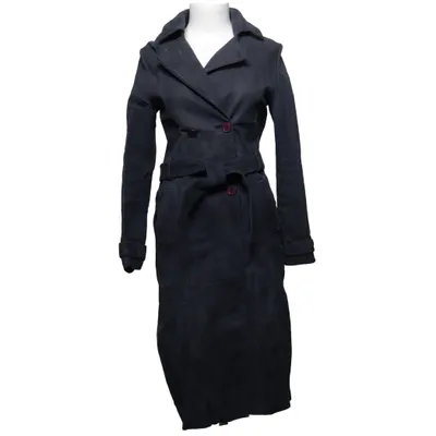 Trenchcoat (Laney Coat aus Wildleder ) från Gestuz Polyester, Mocka