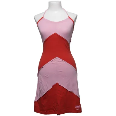 Halterneck dress (Red, Pink) from Mexx Cotton, Elastane
