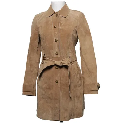 Leren jas (Bruin) van ESPRIT Leer, Polyester