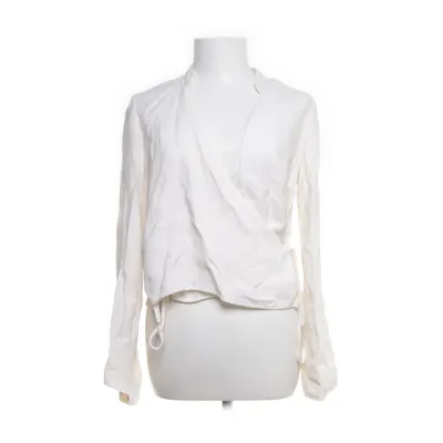 Wikkelblouse (Wit) van Zara Trafaluc Collection Lyocell, Viscose