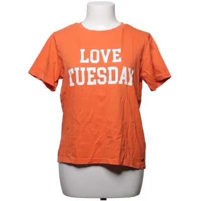 T-shirt (Oranje) van Garcia Gerecycled katoen