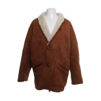Shearling jacket (Orange, White) from Conbipel Leather