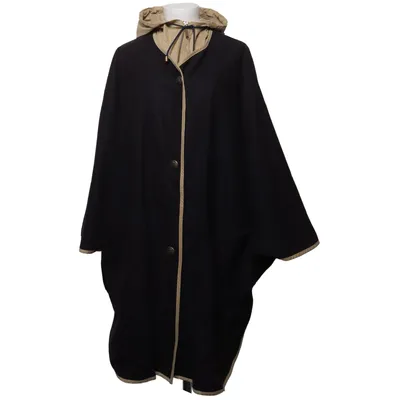 Frakke (Sort, Beige) fra Norham Classic