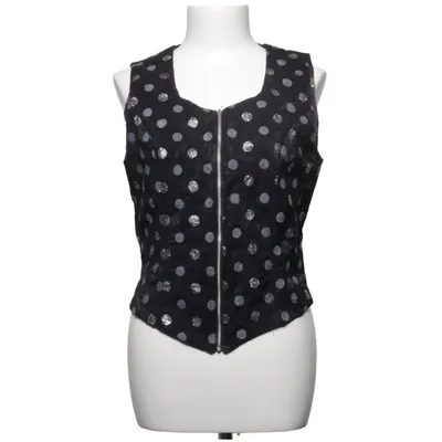 Gilet (Noir) de In Front Coton, Élasthane, Polyamide