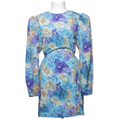 Klänning (Blå, Flerfärgad) från Adoore Elastan, Polyester