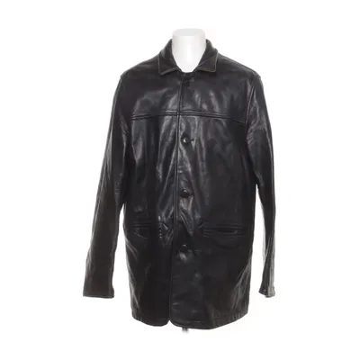 Läderjacka (Svart, Brun) från G Sport Acetat, Skinn, Ull