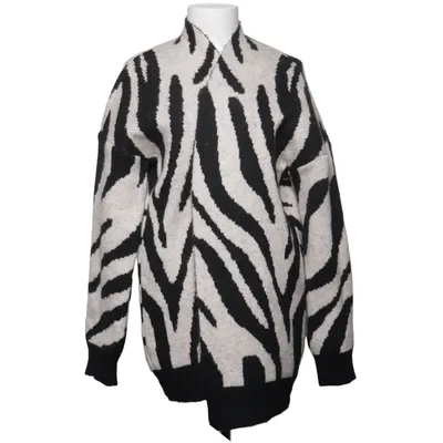Kofta (Svart, Vit) från Chiquelle Akryl, Polyester
