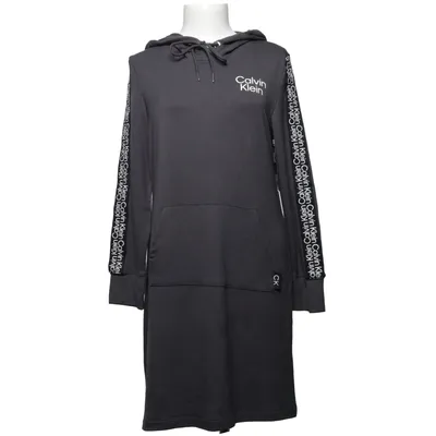 Kapuzenkleid (Grau) von Calvin Klein Elasthan, Polyester, Viskose