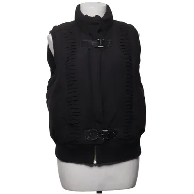 Outer vest (Black) from Munthe plus Simonsen Acrylic, Down, Elastane, Feather, Leather, Polyester, Wool