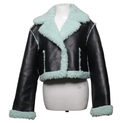 Shearling jacket (Black, Green) from ASOS Design Polyester, Polyurethane