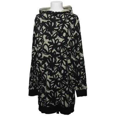 Hoodiekjole (Sort, Beige) fra Me&i Elastan, Økologisk bomuld